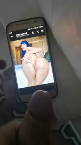 Jewelz Blu takes all my cum