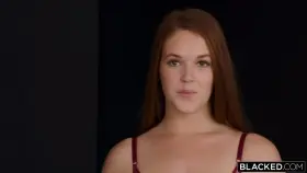 Cute Kimberly Brix struggles to handle his monster cock