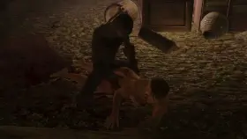 Nord twink gets taught lesson by Dunmer criminal (Skyrim) (Gay)