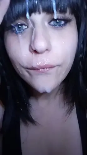 I made this just for you guys! Behold: A cumpilation of my favorite monster facials 🖤 [OC]