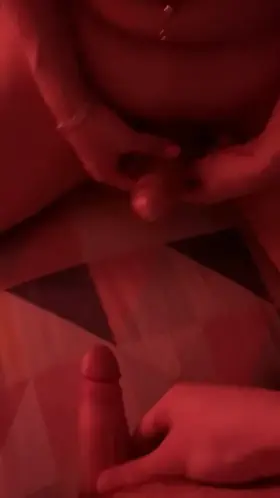 I love it when her cock is bigger than mine