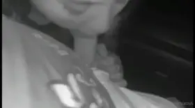 Giving my friend a blowjob in my car. Aren't I a good friend?