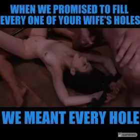 Her Nose and Ears Are Not Safe (X-post /r/AsianCuckoldCaptions)