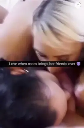 Mom and her friends 💦💦