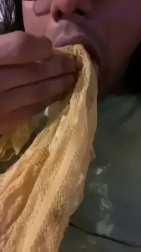 Licking up my sissy cummies GIF by SissySlutBetty