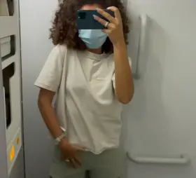 Let me do a strip on this boring flight