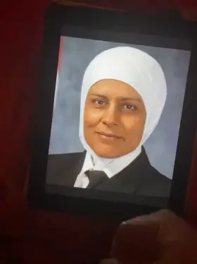 Mature hijab lady