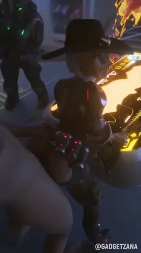 Ashe [Overwatch] (gadgetzana, audiodude)