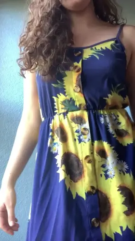 I thought you might like a peek under my sundress