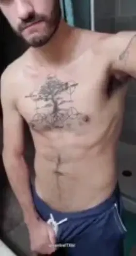 Just a tatted, hairy, Persian bro who likes to show off. Who wants to see the rest? PMs welcome 😈 [26, TX]