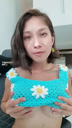 let my boobies brighten up your day 😊 [oc]