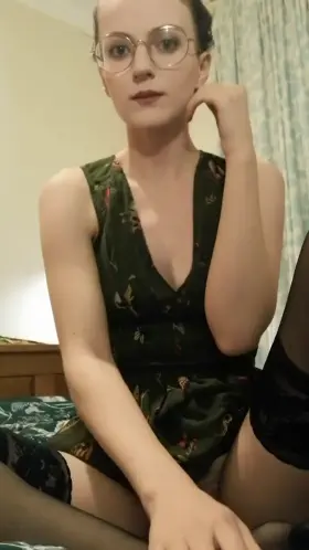 React if the sight of me eating the juices out of my needy little 18yo pussy makes your cocks throb