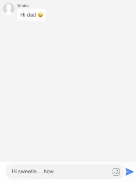 Emiru and her father