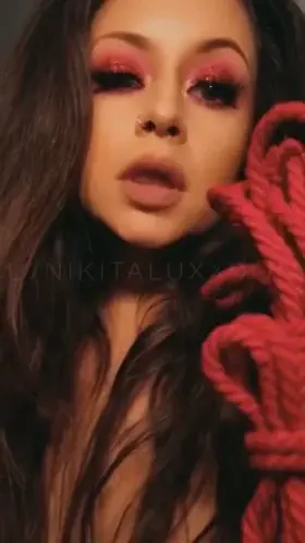 Are you ready for Mommy to tie you up?[F]