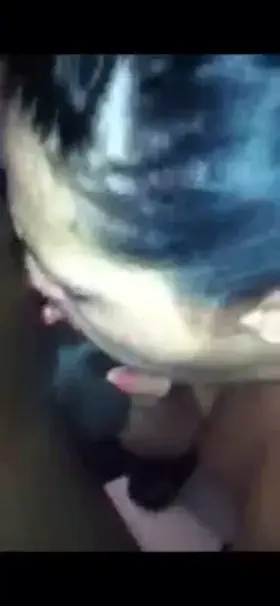 Trying her best to deepthroat that Bbc