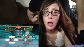 OC: My first time posting here! Glasses, video games, and being fucked. I hope you love it!