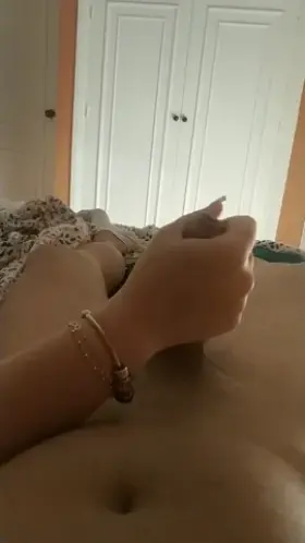 She wants to know if you would like her to jerk you off