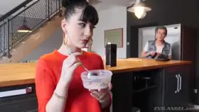 Cereal stealing goth
