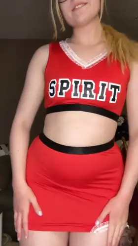 Do you think I'd make a cute cheerleader?
