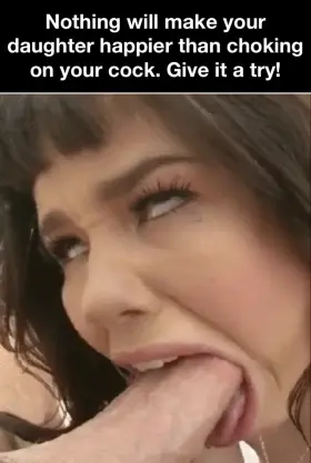 Let your family try your big cock