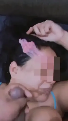 Face painting mess but it looks damn hot