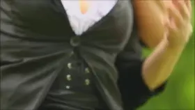 Mona Lee getting banged outside