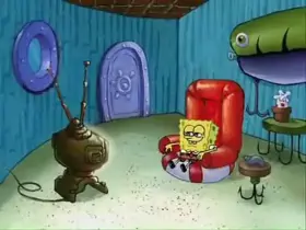 Spongebob watching some dude masturbate