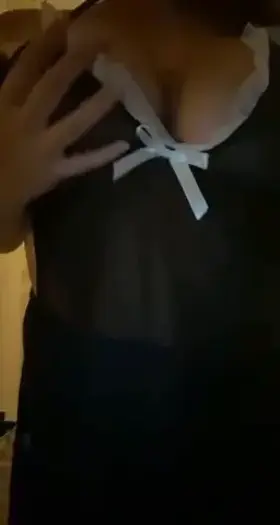 Let me drop these out, now give me your hands and mouth, if you're lucky, maybe I'll smother that cock too 😉 [OC] [GIF]