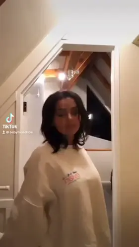 busty petite arab slut takes on the silhouette challenge 🤤