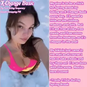 Travis, Trixie on Spring Break