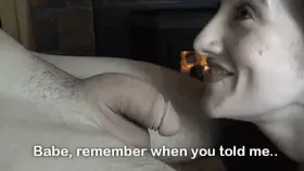 She loves your friends' dicks growing in her mouth