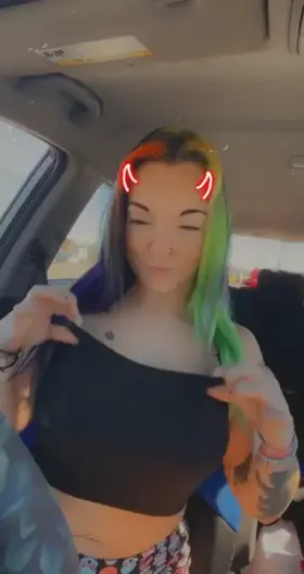 Getting naughty while I drink my favorite smoothie teehee [GIFV]