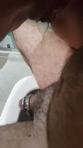 my wife peeing on me