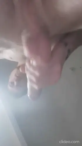 This one is for those who live watching me jack off! Lie on your back and open wide... How much do you wish I was stood over your face like this?