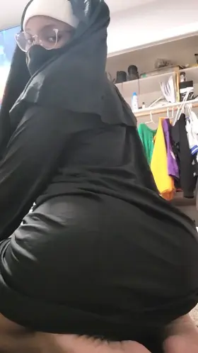 Never too early to get down on your knees to pray!