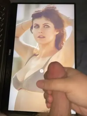 ——-NEW HERTSGIRLS SUB REDDIT ——— my bud jerkin his big hard cock 2 alexandra daddario and huge cum tribute - If u want 2 b fed celebs and porn and show off jerkin over them on a second screen - public or private sessions - add hertsgirls on k1k - second screen required
