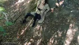 When you walk into the woods today you're sure of a big surprise