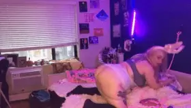 I love punishing myself when Daddy isn’t around 😏