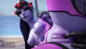 Widow is playing with her holes (Xordel)