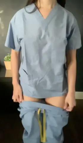 I’ve been told my tits have healing powers. If only I could use them to help my patients 😜 [Drop][OC]