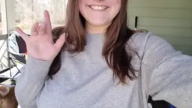 Did you notice my adorable dog in the background?😅