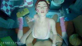 Dva Passionately Riding Dick On Top [Overwatch] (Grand Cupido)