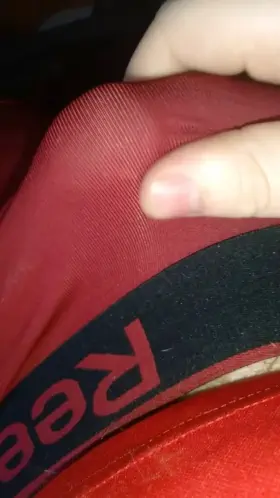 Love playing with my bulge but would love an extra hand on it