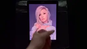 My cum on Lindsay Elyse