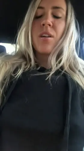 Flashing my titties in the parking lot. Hope no one sees ;)