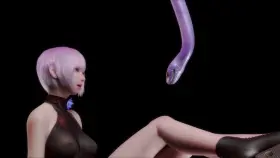 snake tentacles fuck hentai chick
