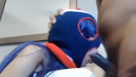 Spray Painted the inside of my mouth 😛