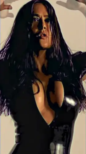 Salma Hayek's Massive Tits During A New Photoshoot