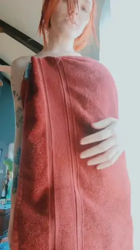 Don't forget to bring a towel [reveal]