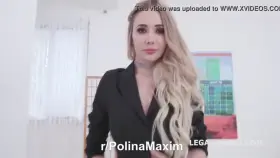 No Pussy Penetration Policy - Polina Maxim 4on1 No Pussy, Dap, Balls Deep Anal, Swalow